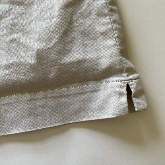 Nike Golf Skirt Women Size 8 Medium Ivory FIT DRY Short Mini Zip Pockets Active - Picture 7 of 13